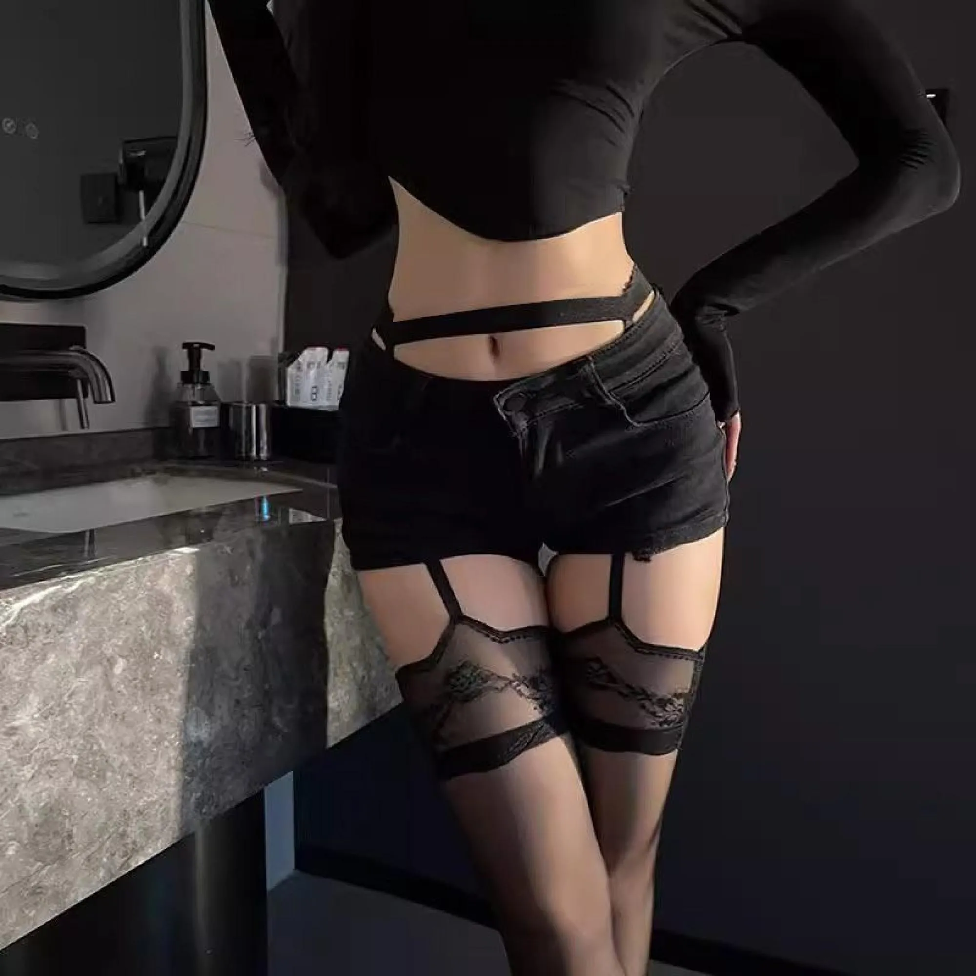 Sexy High Heel Socks Set