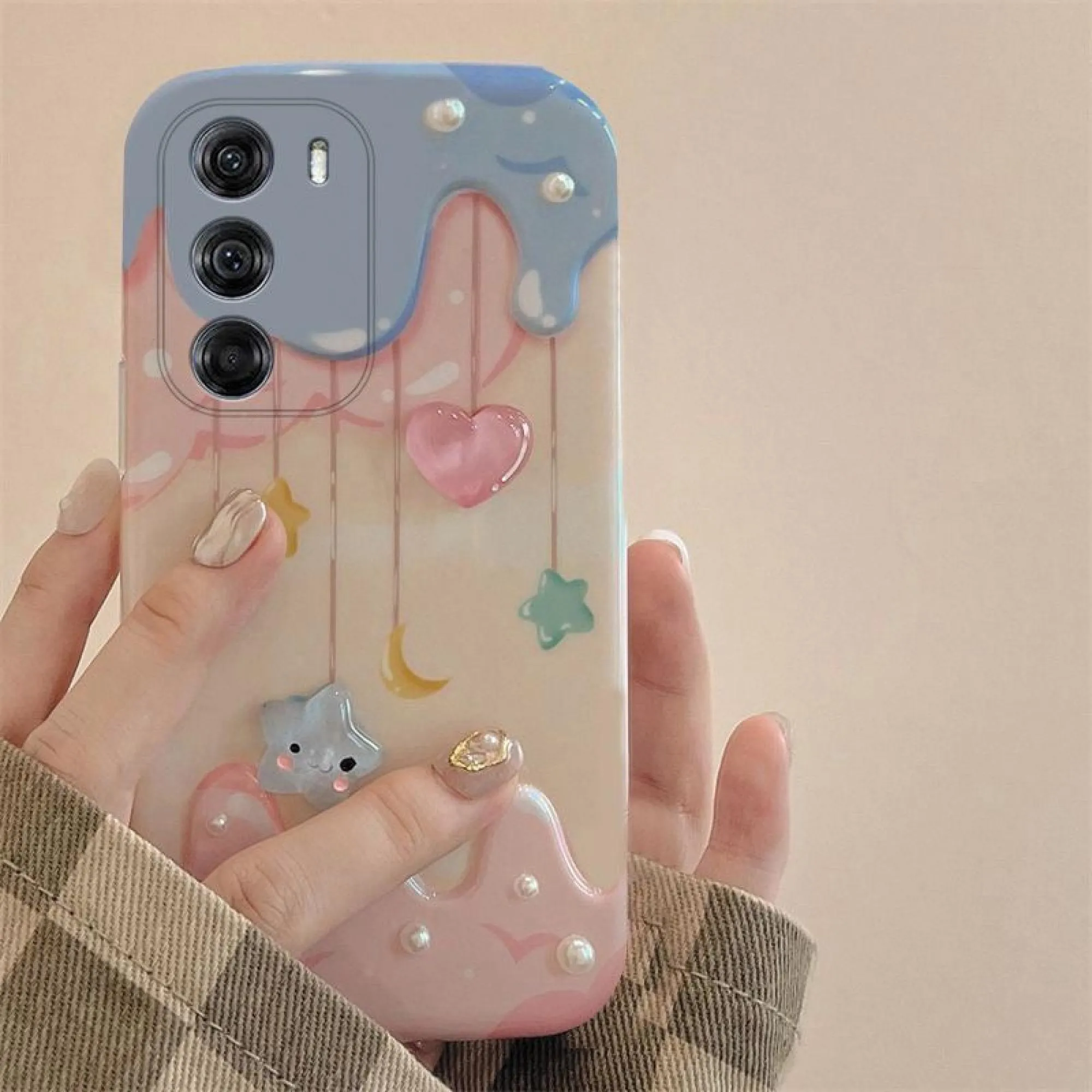 Cute Minimalist Motorola Edge S30 Phone Case