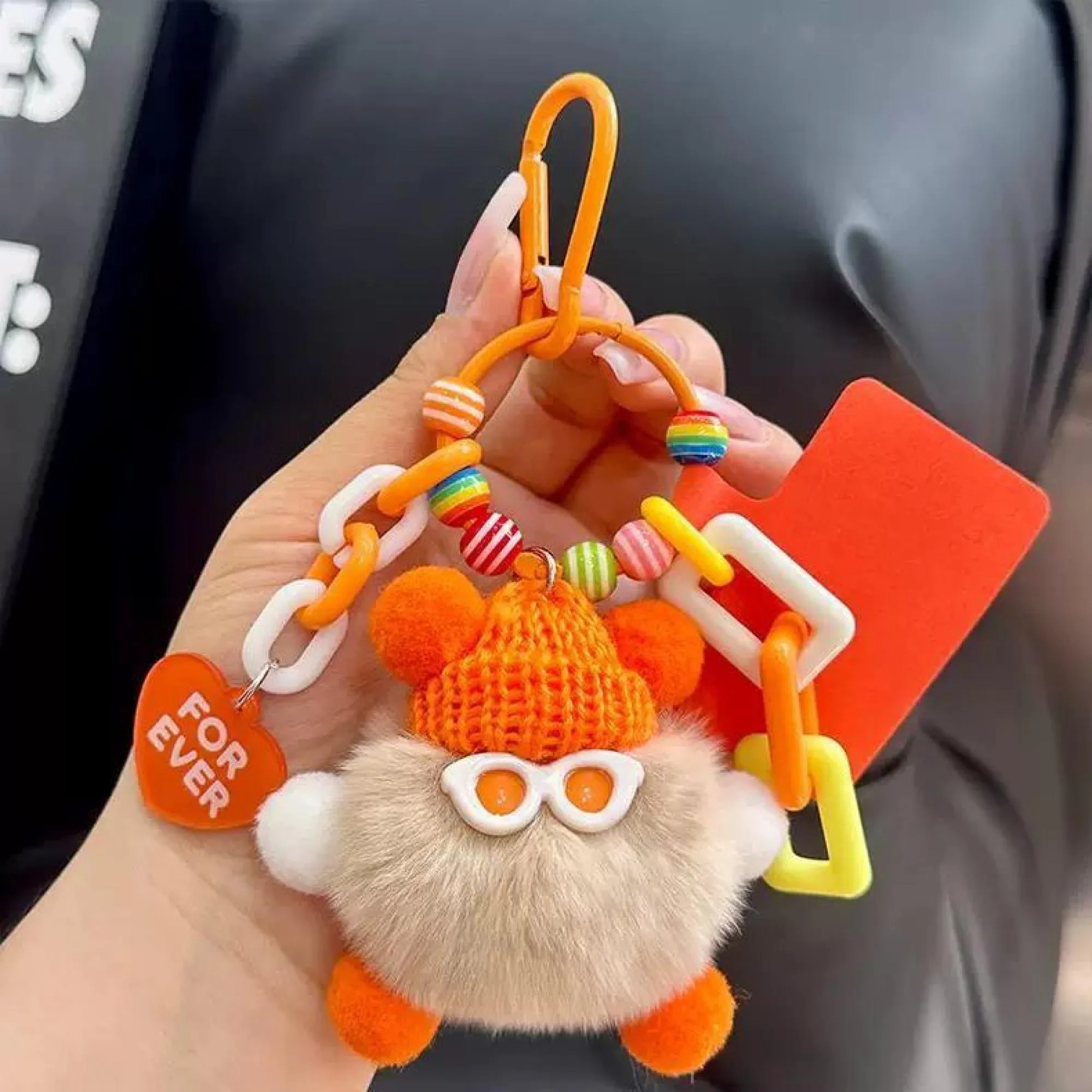 Cute Plush Bag Charm Toy