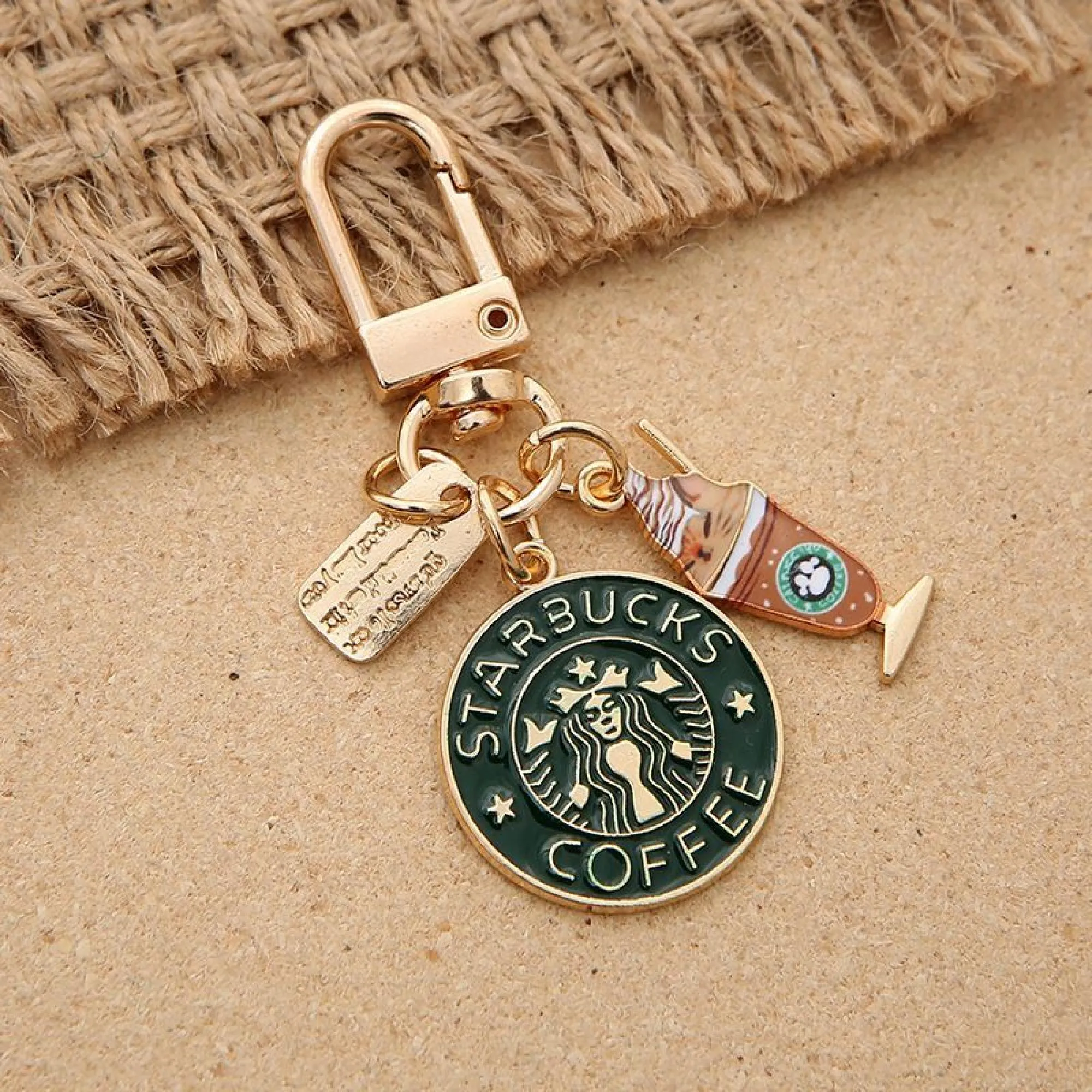 Vintage Starbucks Keychain Gift